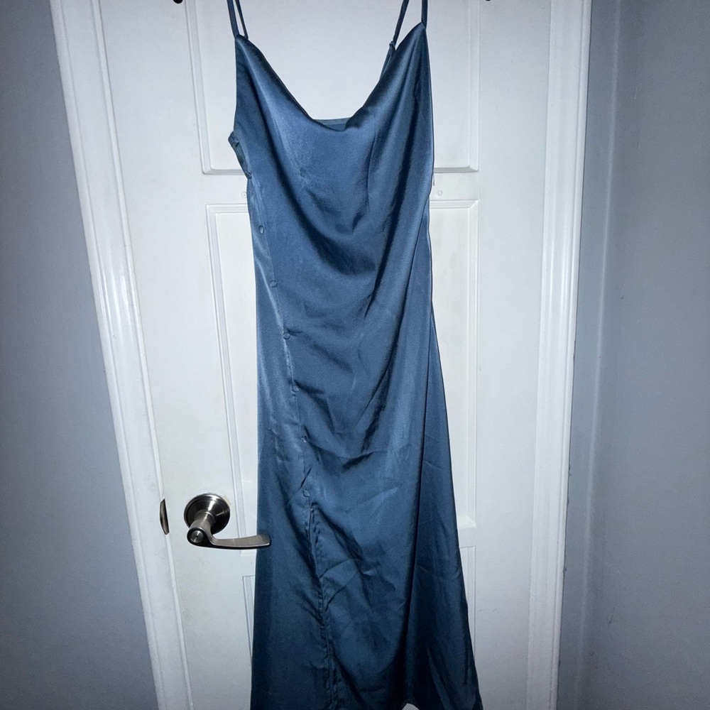 Cider Blue Midi Dress